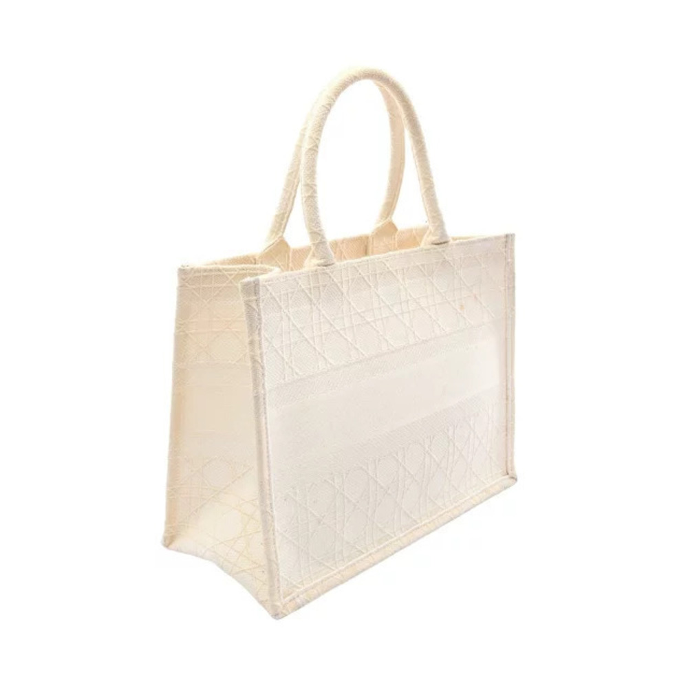 Dior Ivory TOTE White Bag Canvas BOOK